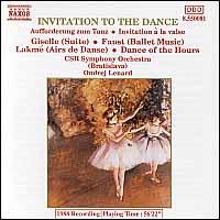 Invitation to the Dance - Czecho-Slovak Radio Symphony Orchestra; Ondrej Lenard (conductor)