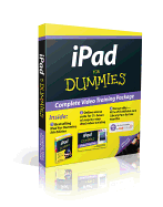 iPad for Dummies, 5th Edition, Book + Online Video Training Bundle
