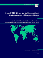 Is the Prgf Living Up to Expectations?: An Assessment of Program Design