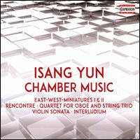 Isang Yun: Chamber Music [2019] - Egidius Streiff (violin); Georg Arzberger (clarinet); Kaya Han (piano); Maria Stange (harp); Mariana Doughty (viola);...