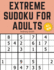 3*3 Sudoku Extreme For Adults: The Ultimate Brain Health Puzzle Book For Adults