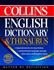 Collins English Dictionary and Thesaurus (Dictionary & Thesaurus)