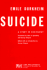 Suicide: a Study in Sociology