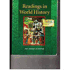 United States History, Grades 6-8 Readings in World History: Holt Socal Studies; 9780030533587; 0030533589