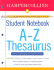 Harper Collins Student Notebook a-Z Thesaurus