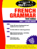 Schaums Outline of French Grammar