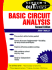 Basic Circuit Analysis, 2nd Edition (Schaum's Outline Series)
