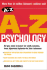 Schaum's a-Z Psychology