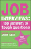 Job Interviews: Top Answers to Tough Questions