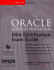 Oracle Certified Professional Dba Certification Exam Guide