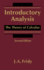 Introductory Analysis: the Theory of Calculus