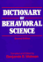 Dictionary of Behavioral Science, Second Edition