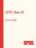 Spss Base 9.0: User's Guide