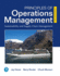 Mylab Operations Management With Pearson Etext Access Code for Principles of Operations Management