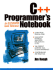 The C++ Programmer's Notebook: an Illustrated Quick Reference