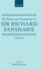 The Poems and Translations of Sir Richard Fanshawe: Volume I