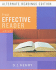 The Effective Reader: Alternate Readings Edition