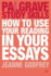 How to Use Your Reading in Your Essays