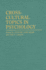 Cross-Cultural Topics in Psychology Adler, Leonore Loeb