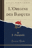L''Origine Des Basques (Classic Reprint)