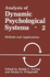 Analysis of Dynamic Psychological Systems (Hb 1992)
