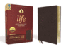 Niv, Life Application Study Bible, Third Edition, Personal Size, Bonded Leather, Burgundy, Red Letter