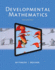 Developmental Mathematics Mat 092/101/121 Custom Edition