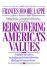 Rediscovering America's Values