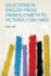 Selections in English Prose From Elizabeth to Victoria 15801880 1