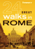 Frommers 24 Great Walks in Rome