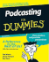 Podcasting for Dummies