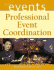 Professional Event Coordination (Wiley Desktop Editions)