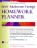 Brief Adolescent Therapy Homework Planner (Practiceplanners)