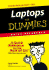 Laptops for Dummies Quick Reference