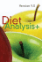 Diet Analysis Plus 9.0 Windows/Macintosh