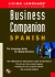 Business Companion: Spanish (W/Audio Cd)