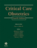 Critical Care Obstetrics