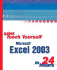 Sams Teach Yourself Microsoft Office Excel 2003 in 24 Hours