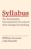 Syllabus: the Remarkable, Unremarkable Document That Changes Everything (Skills for Scholars)