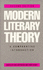 Modern Literary Theory: a Comparative Introduction