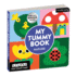 Nature-My Tummy Sturdy Fold Out Board Book With Baby Safe Mirror