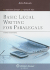 Basic Legal Writing for Paralegals