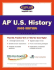 Ap U.S. History 2005: an Apex Learning Guide