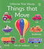 Things That Move (Usborne First Words Board Books)