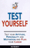 Test Yourself: Aptitude Personality&Career