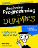 Beginning Programming for Dummies 4th Edition