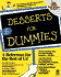 Desserts for Dummies