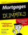 Mortgages for Dummies (for Dummies (Lifestyles Paperback))