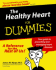 The Healthy Heart for Dummies Rippe, James M.