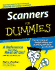 Scanners for Dummies [With Cdrom]